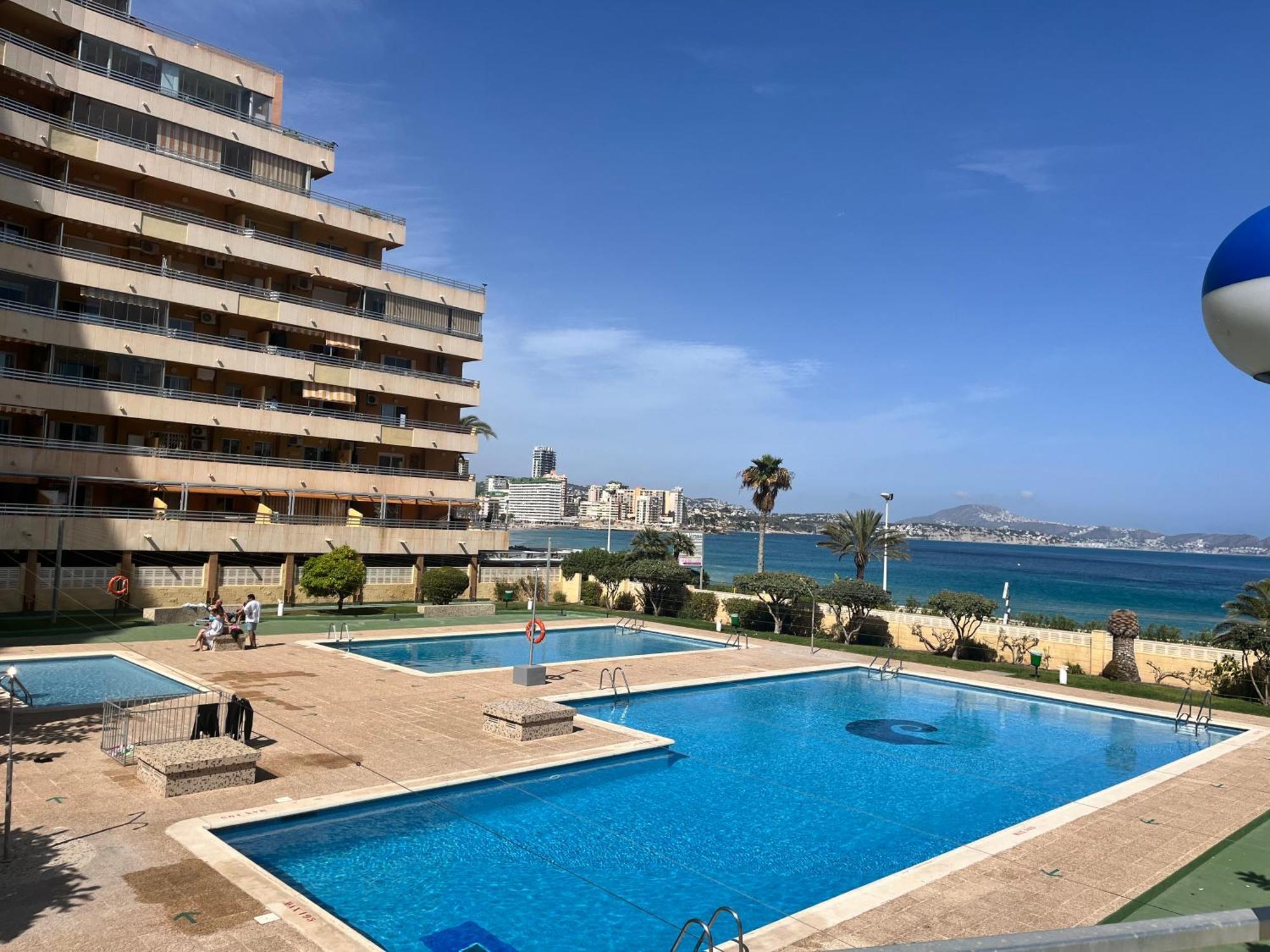 Calpe Apartamento Lujoso 30M De La Playa A Estrenar Wifi Aire Piscina Exterior foto